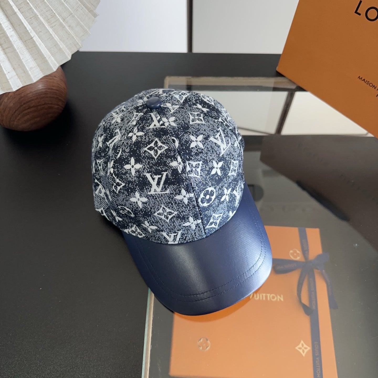 Casquette Louis Vuitton – Monogramme Denim Bleu Marine