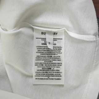 T-shirt Burberry London England – Noir & Blanc