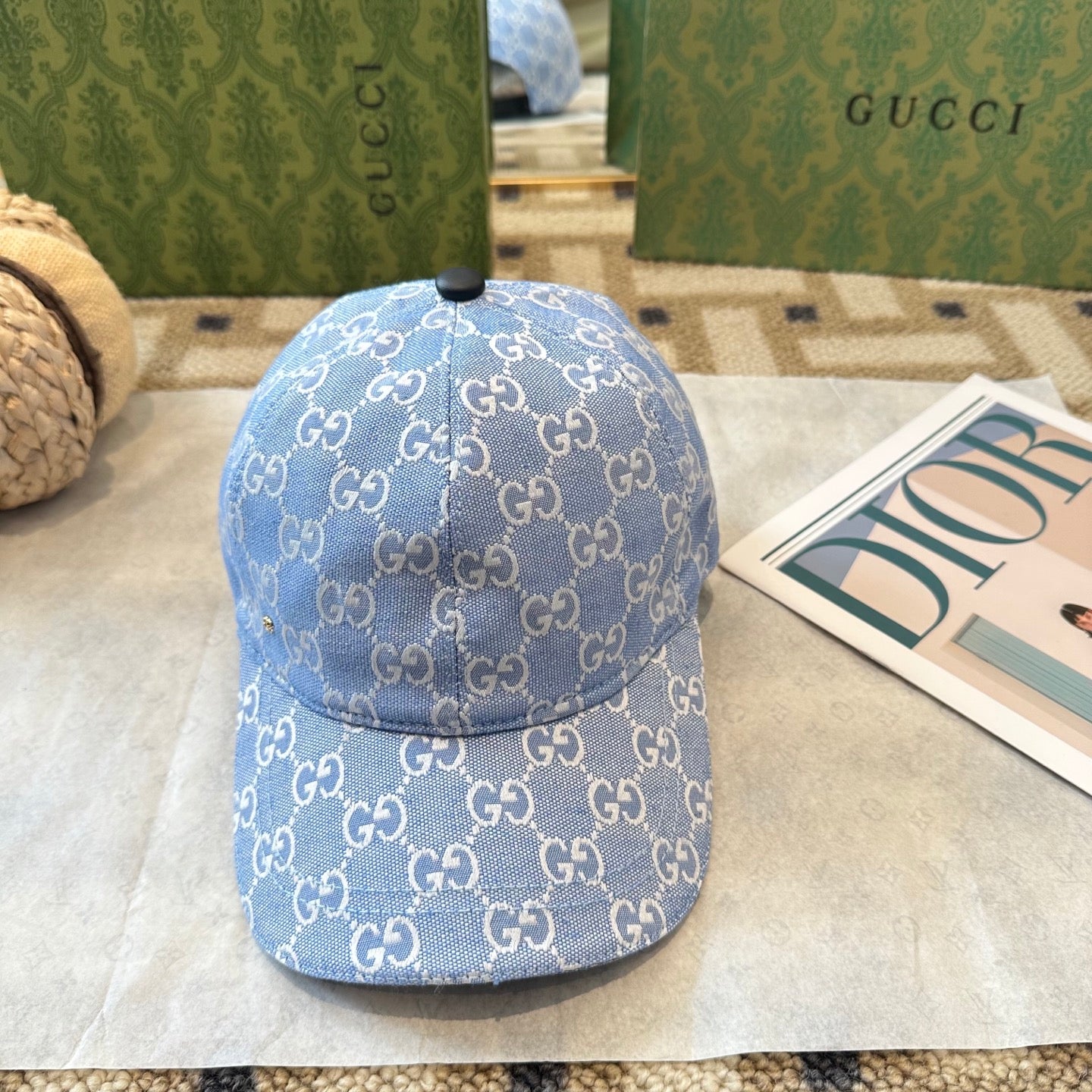 Casquette Gucci Bleu