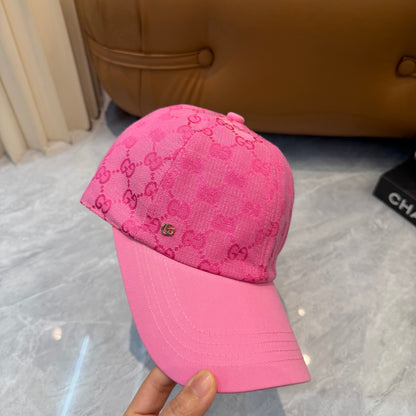 Casquette Gucci GG Canvas Rose