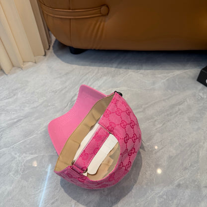 Casquette Gucci GG Canvas Rose