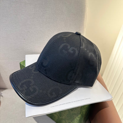 Casquette Gucci Grand Logo Noir