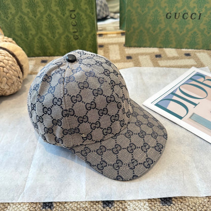 Casquette Gucci Bleu Gris