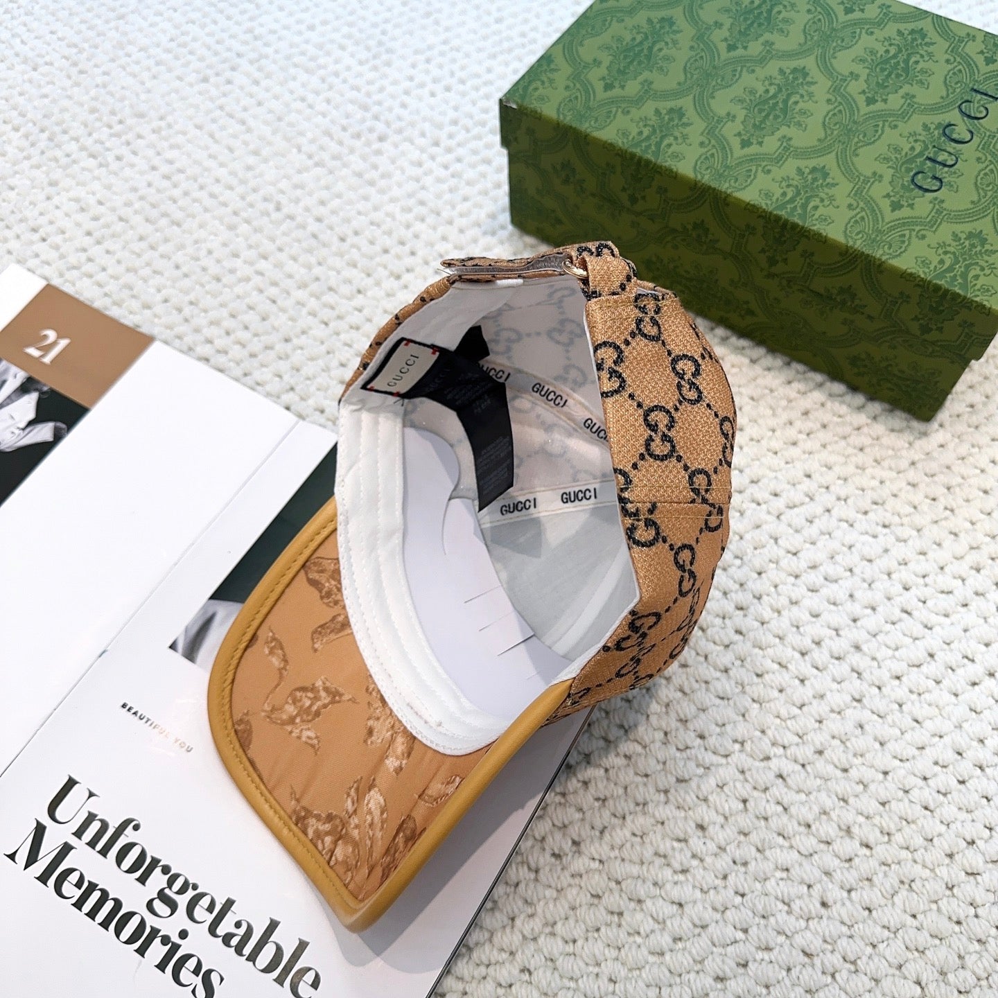 Casquette Gucci Caramel