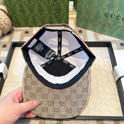 Casquette Gucci GG Supreme Rose Beige