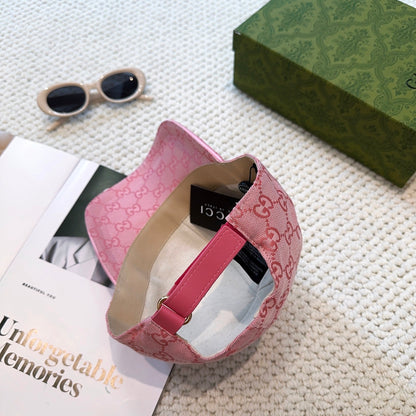 Casquette Gucci GG Canvas Rose