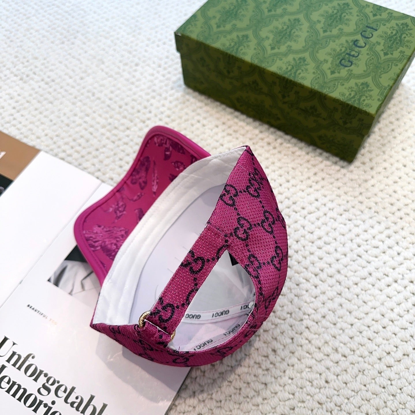 Casquette Gucci Violette & Rose