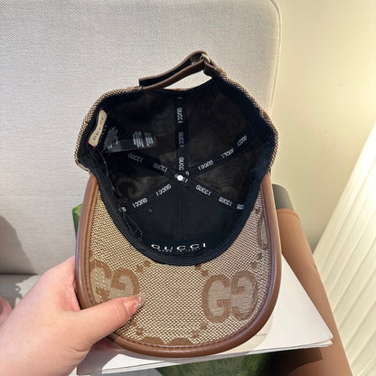 Casquette Gucci Grand Logo Marron