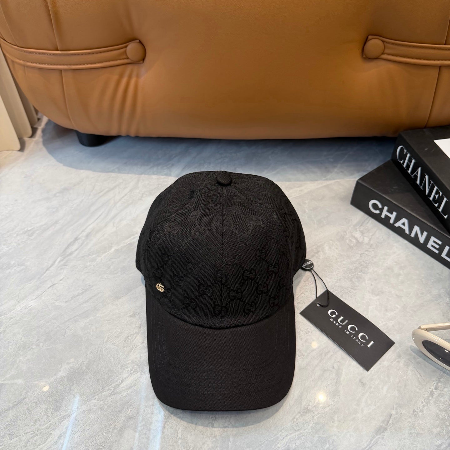 Casquette Gucci GG Canvas Noir