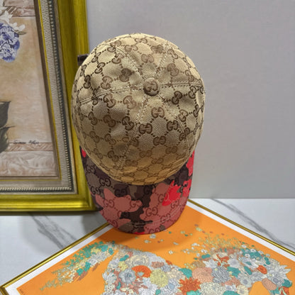 Casquette Gucci Fraise Marron