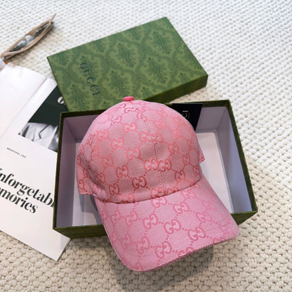 Casquette Gucci GG Canvas Rose