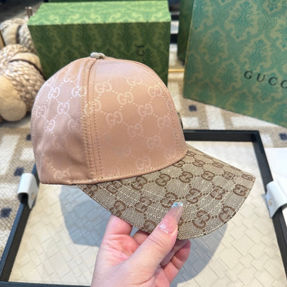 Casquette Gucci GG Supreme Rose Beige