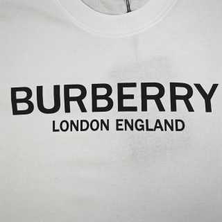T-shirt Burberry London England – Noir & Blanc
