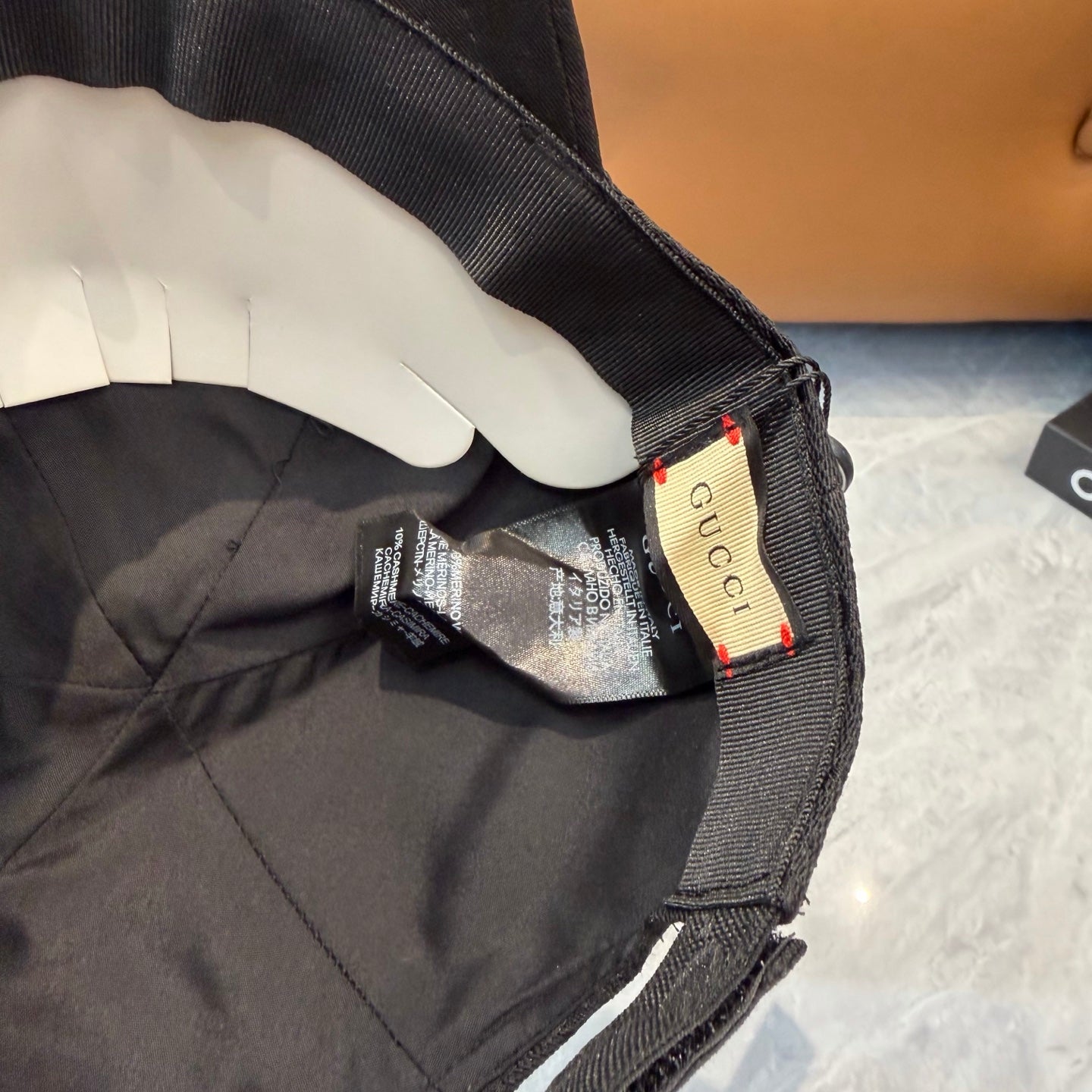 Casquette Gucci GG Canvas Noir