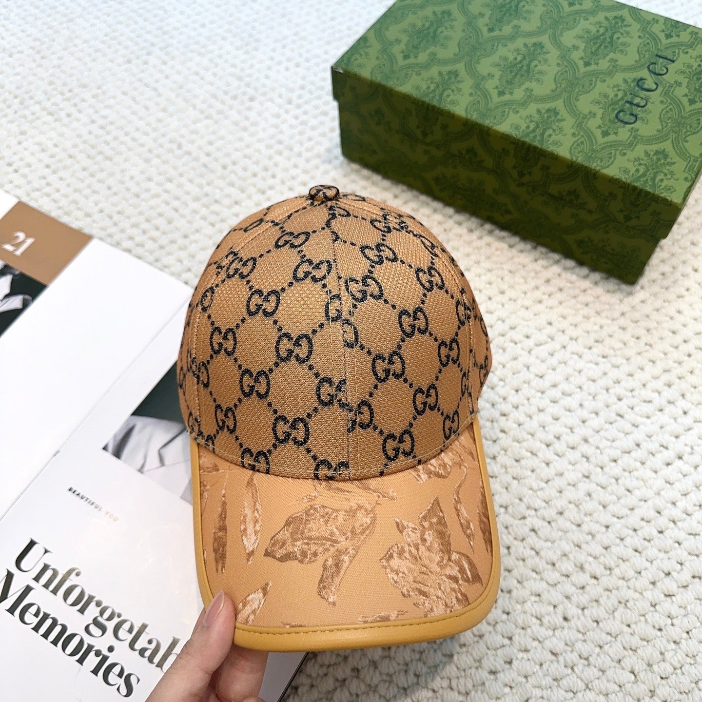 Casquette Gucci Caramel