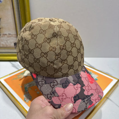 Casquette Gucci Fraise Marron