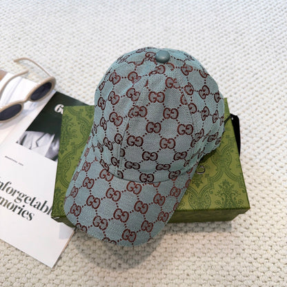 Casquette Gucci GG Canvas Bleu Ciel
