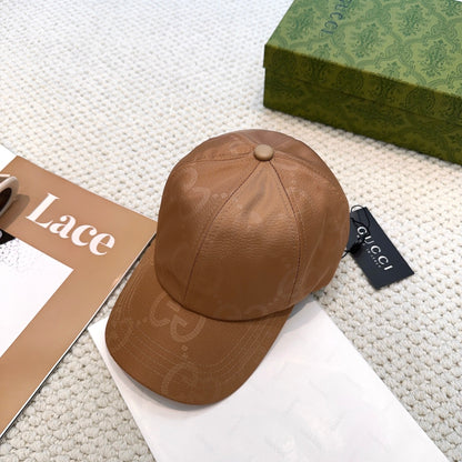 Casquette Gucci GG Canvas Camel