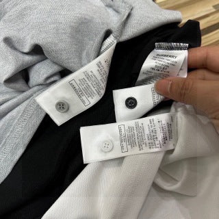 Polo Style Burberry – Col & Manches Tartan Camel