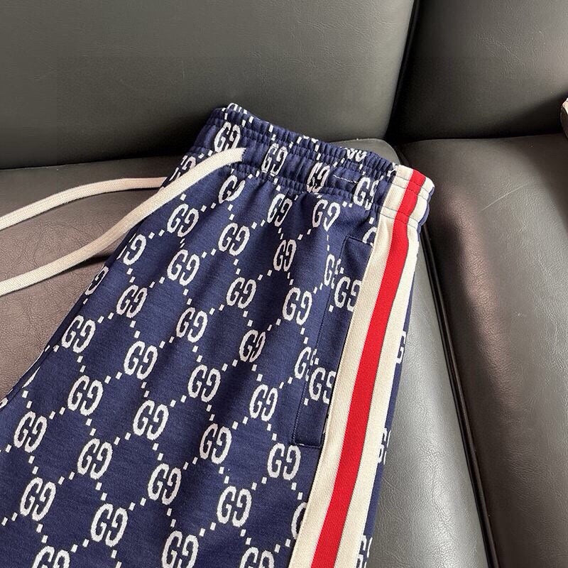 Short Gucci GG Canvas Bleu Marine