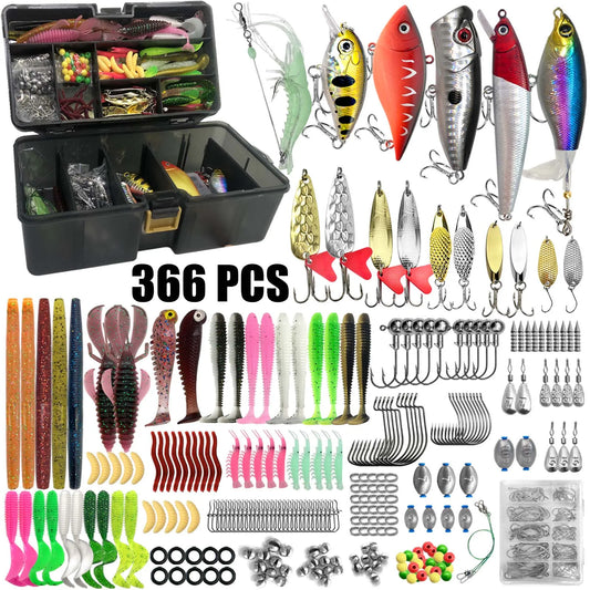 Kit de Leurres de Pêche Compact – Petite Taille, Grande Performance