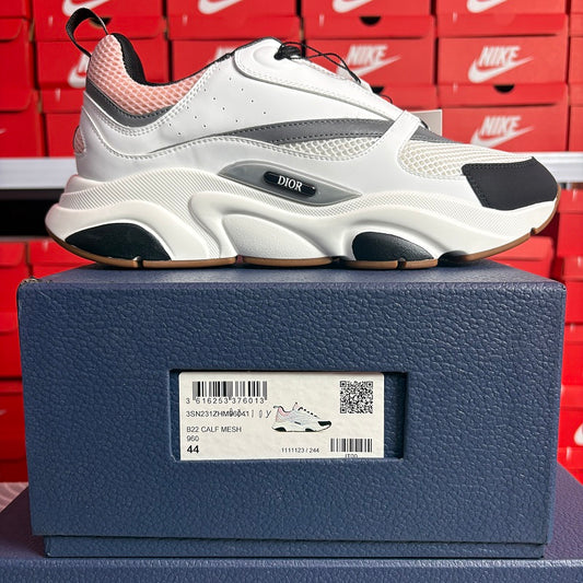 Sneaker Dior B22 Calf Mesh Blanc Gris