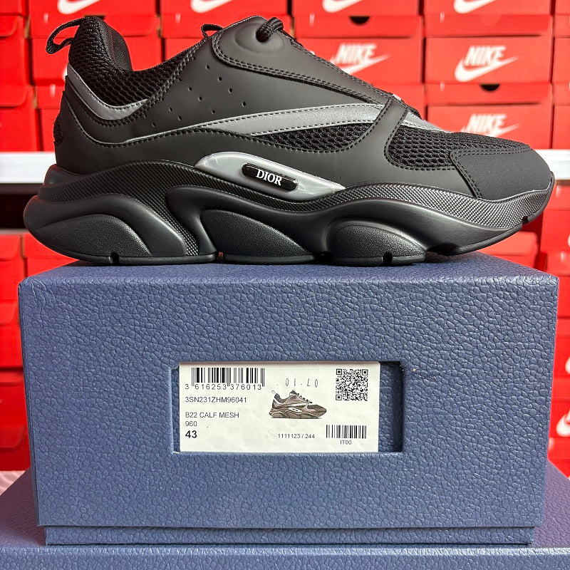 Sneaker Dior B22 Triple Black