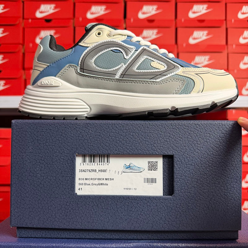 Dior B30 Sneaker – Grey Blue