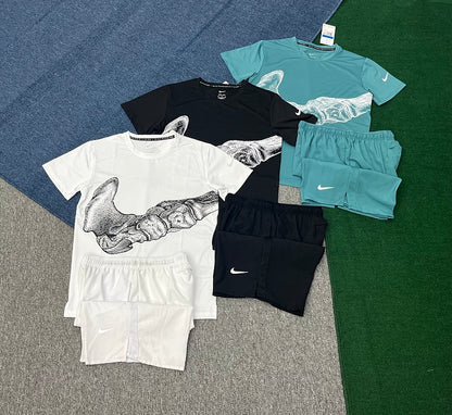 Ensemble Nike Running – T-shirt + Short