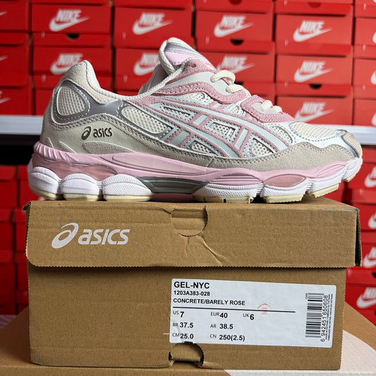 Asics GEL-NYC Concrete/Barely Rose