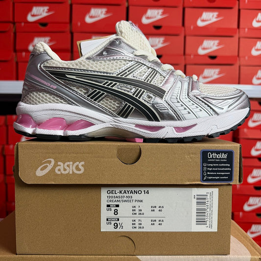 ASICS GEL-KAYANO 14 - Cream / Sweet Pink