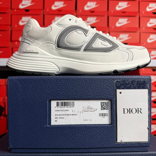 Dior B30 Sneaker – White Grey