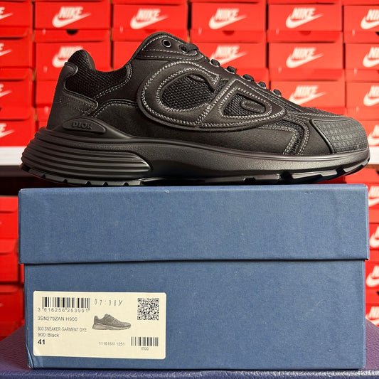 Dior B30 Sneaker Garment Dye – Black