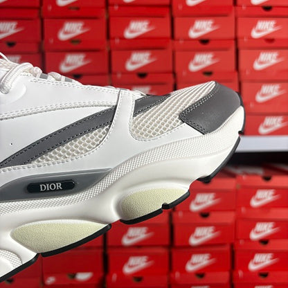 Sneaker Dior B22 Calf Mesh Blanc/Gris