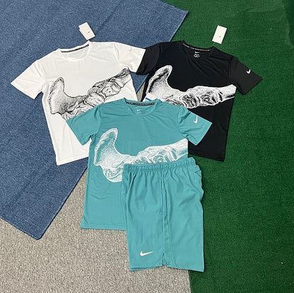 Ensemble Nike Running – T-shirt + Short