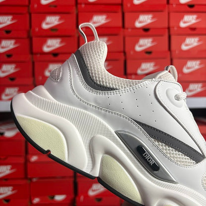 Sneaker Dior B22 Calf Mesh Blanc/Gris