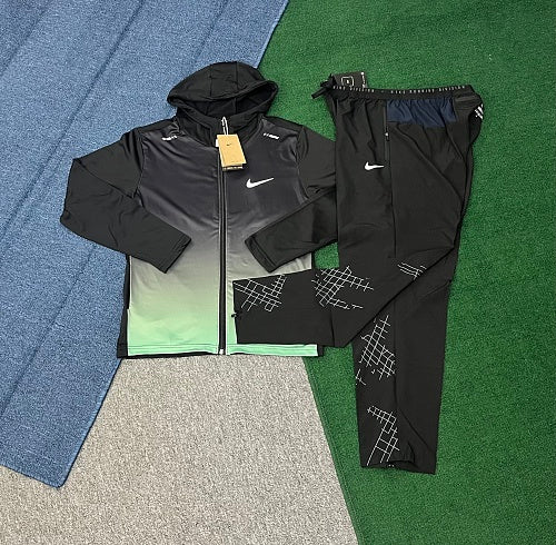 Ensemble Nike Running – Coupe-vent + Jogging Noir Division